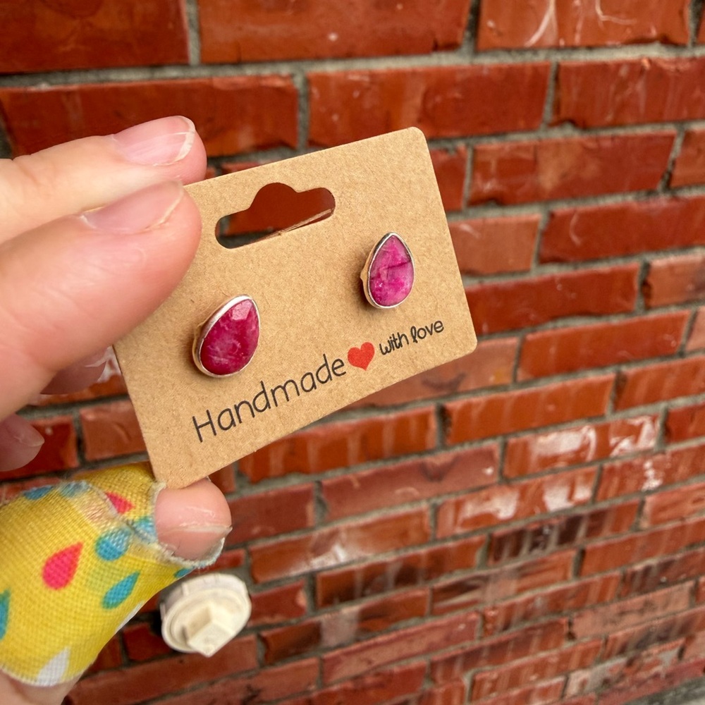 Ruby Earrings - image 4